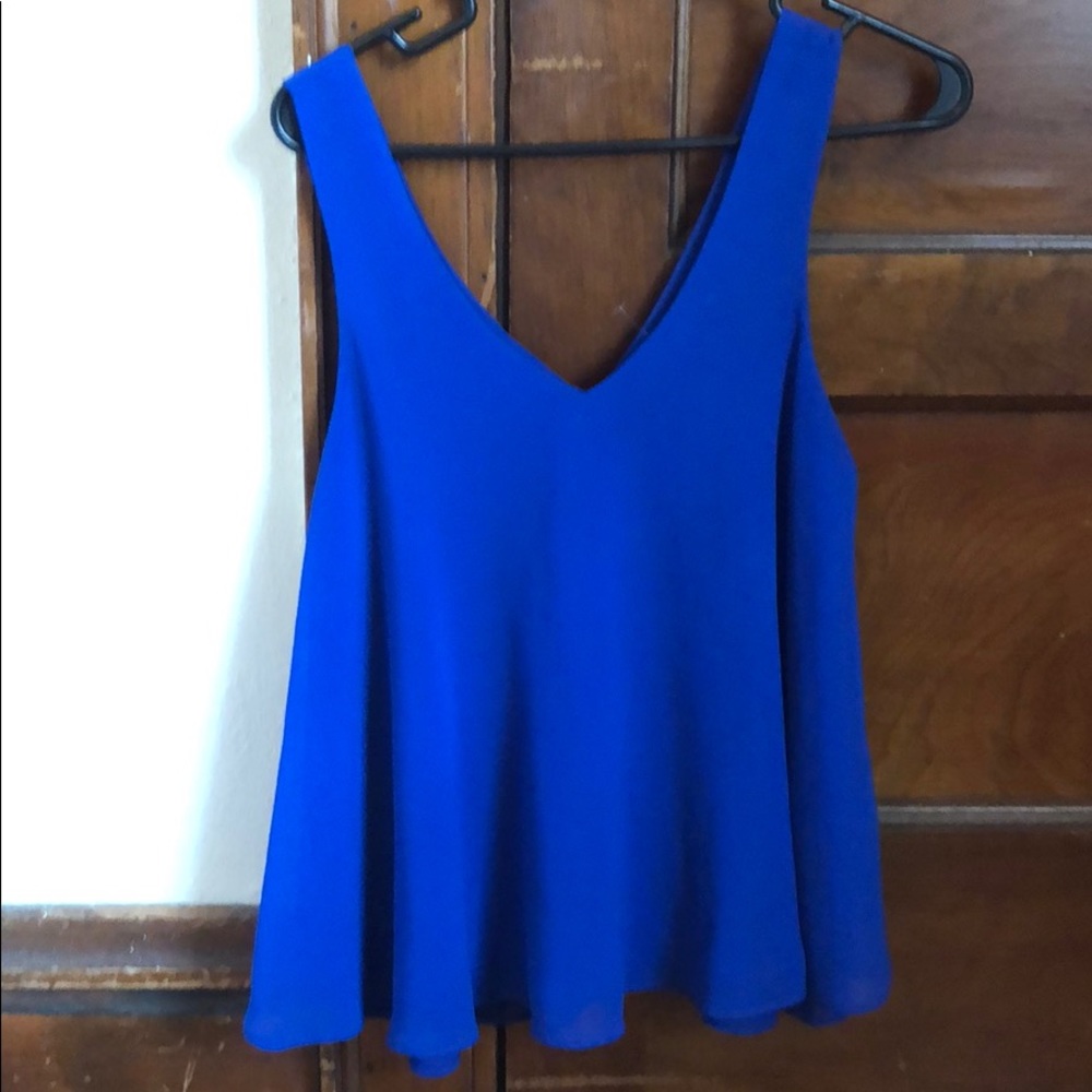 Royal blue tank